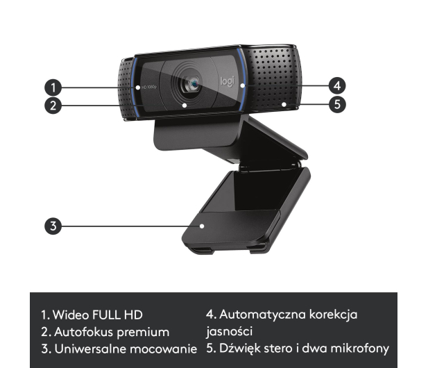 Logitech C920 Pro Full HD - 78034 - zdjęcie 11